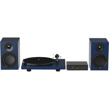 Pro-Ject Colourful Audio System E Satin Steel Blue въртящата комплект (COL AUDIO SYSTEM E SSB)