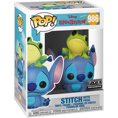 Funko Pop! 986 Disney Lilo & Stitch - Stitch with Frog Special Edition