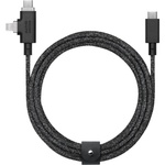 Native Union Belt Cable Duo Pro USB-C to USB-C/Lightning 240W 2, 4m - Cosmos (BELT-PROCCL-COS-NP)