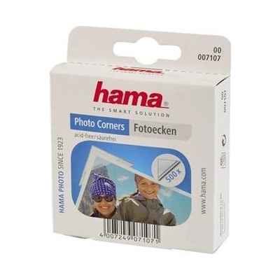 Hama fotorůžky samolepící, transparentní, 500 ks; 7107