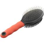 Ferplast Dog Brush - Четка за кучета с метални зъби и четина голяма, 23 x 6, 7 x h 5, 5 см