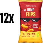 Hempions Био конопени снакс флипс с пушен пипер - 12 x 70 g