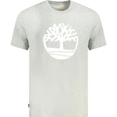Timberland T Shirt Maniche Corte Uomo Grigio Šedá