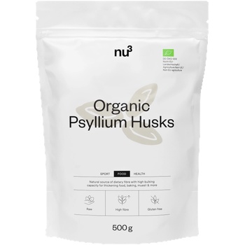 nu3 Bio Psyllium Husks - 500 г