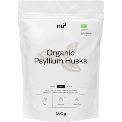 nu3 Bio Psyllium Husks - 500 г