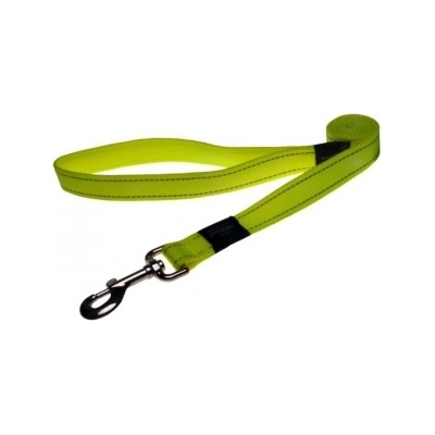 Rogz leash lead Large - Светлоотразителен повод за кучета - 2.0 см. / 1.4 метра жълт