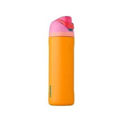owala FreeSip Insulated Stainless Steel Drinking Bottle with Straw, 710ml - BPA Free, Ideal for Sports, Fitness, Outdoor and Travel, Tropical - C05131