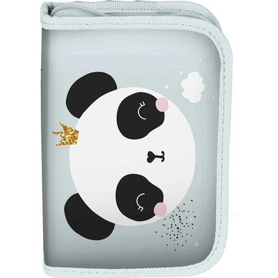 PASO Ученически несесер Paso Panda - С 1 цип (PP23PQ-P001BW)