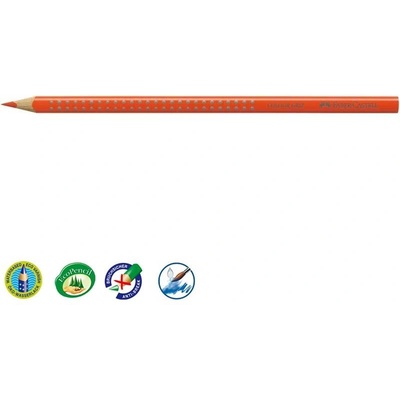 Faber-Castell Цветен молив FABER-CASTELL Grip 2001 триъгълен тъмнооранжев 112415 (112415)