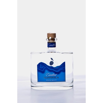 Samaria Ovocný Liehovar Slivovica Excellent 52,5% 0,5 l (čistá fľaša)