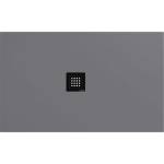 POLYSAN Flexia - Душ корито 130x80 см, матово сиво 72899.31 (72899.31)