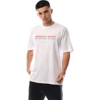 Marshall Artist Тениска Marshall Artist Men's Rept Logo Regular Fit T-Shirt - White