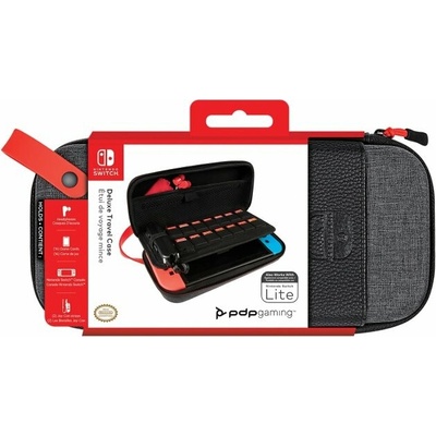 PDP Deluxe Travel Case Nintendo Switch Elite šedý
