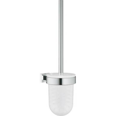 GROHE Essentials Cube 40513001 Súprava na čistenie toalety sklo chróm
