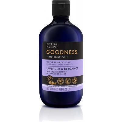 Baylis & Harding Goodness Lavender & Bergamot pena do kúpeľa 500 ml