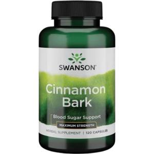 Swanson Cinnamon Bark | Maximum Strength [120 капсули]