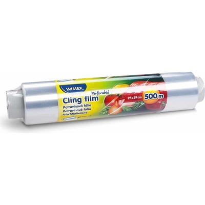 Wimex Potravinová fólia (PE) s perforáciou 9µm 29x29cm x 500m jednotlivo balená