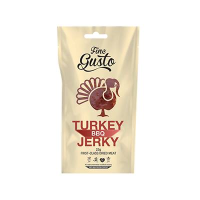 Fine Gusto Krůtí jerky - BBQ 25g