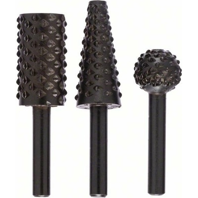 BOSCH Sada ručně vedených fréz, 3dílná 6 mm, 16; 16; 16-7 mm (2 ks) 1609200307