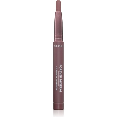 Gosh Copenhagen Forever Mineral Matte дълготрайни сенки за очи в молив цвят 018 Matt Plum 1.4 гр