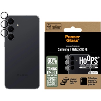 Panzer Стъклен протектор за камера PanzerGlass за Samsung Galaxy S25 FE, Hoops, Прозрачен
