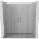 Mexen Velar L Duo плъзгаща се душ врата 180 cm, прозрачна, хром - 871-180-003-02-01 (871-180-003-02-01)