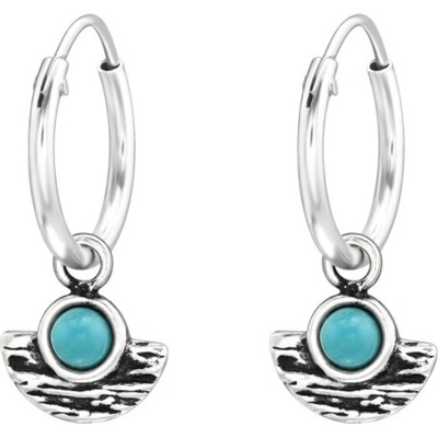 Majya Strieborné náušnice VINTAGE 11935