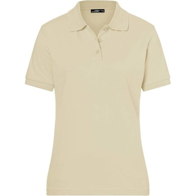 James & Nicholson JN 71 Dámske piqué polo hnedá stone