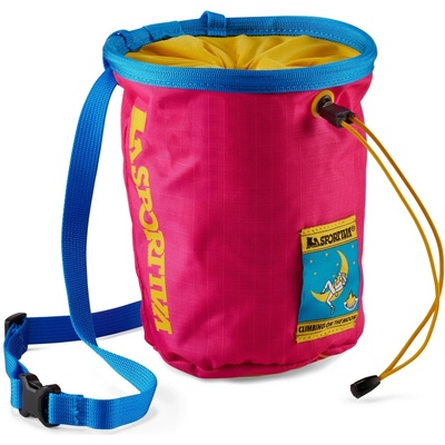 La Sportiva Торбичка за магнезий La sportiva Granite Chalk Bag COTM Chalk bag - Fucsia / Giallo - размер One Size (335-0809-0111)