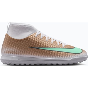 Nike Детски футболни обувки Nike Jr. Mercurial Superfly 11 Club "Kylian Mbappé" metallic gold/green glow - sportano - 105,60 лв