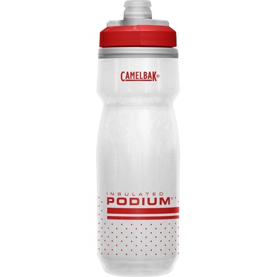 CamelBak Podium Chill Bottle - 620ml - Fiery Red/White