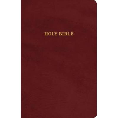 KJV Gift and Award Bible, Burgundy Imitation Leather" - "" ("Holman Bible Staff")(Imitation Leather) (9781535990905)