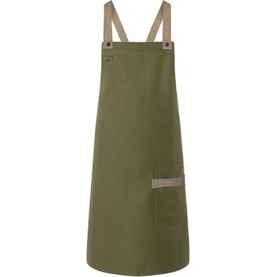 Karlowsky Gastro zástěra KY119 Moss-Green 70x85cm