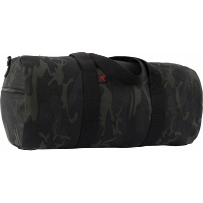 ROTHCO taška cez rameno VALEC 48 x 23 cm bavlnená MIDNIGHT BLACK CAMO