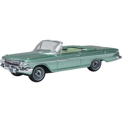 Oxford Chevrolet Impala Convertible 1961 Arbor Green 1:87