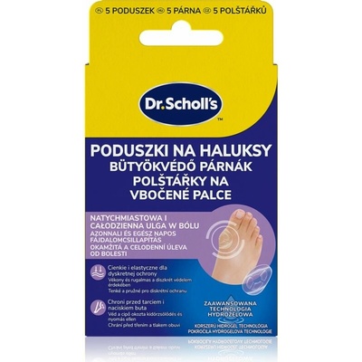 Scholl Dr. Scholl's Bunion Cushions ochranný polštářek na vbočený palec 5 ks