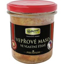 REKORD Vepřové maso ve vlastní šťávě 300 g