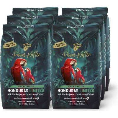 Tchibo - Privat Kaffee Limited Edition Honduras 6 x 500 - Intenzita: 3/6