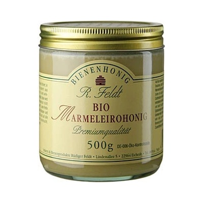 Rüdiger Feldt Imkerei + Bienenprodukte Marmeleiro med zlatý krémový ovocné chuti jako kdoule 500 g