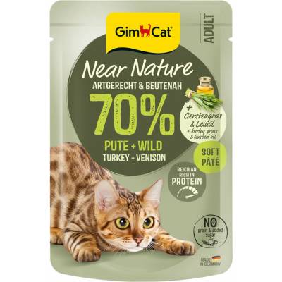 GimCat Near Nature krůtí a zvěřina 16 x 85 g