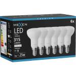 Mexen Nova 6x LED крушка E14, R50, 3W, неутрална - 4000K, 315 lm - L103-E14-0340-01x06 (L103-E14-0340-01x06)