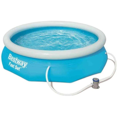 Bestway Басейн с надуваем ринг и помпа, 305 х 76 см Bestway (57270B)