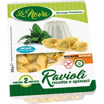 La Nova bezlepkové Tortellini Ricotta A špenát 250 g