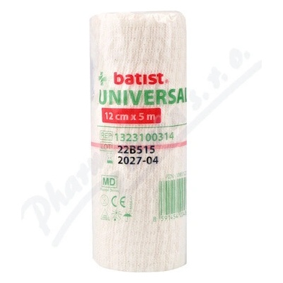 UNIVERSAL elast.obväz 12cmx5m ťažnosť 110% 1 ks