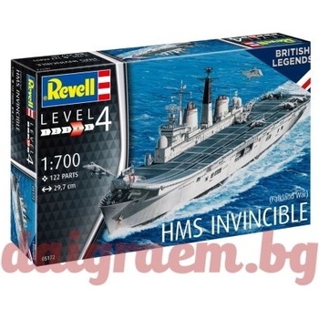 Revell Хоби модел REVELL 05172 - Самолетоносач HMS Invincible (Falkland War) (R05172)