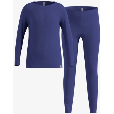 Odlo Merino 200 Kids Set Long skipper blue