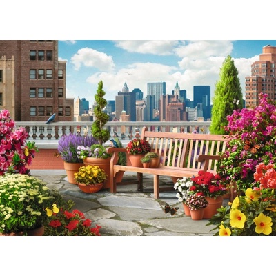 Ravensburger Zahrada na střeše 500 dílků