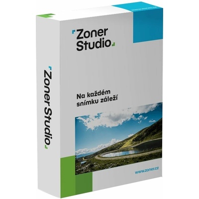 Zoner Studio, licence na 1 rok pro 1 uživatele - Krabice – Zbozi.Blesk.cz