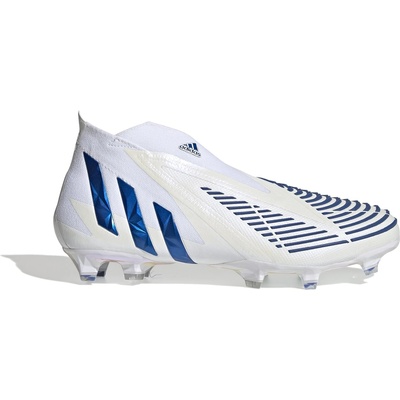 Adidas Футболни бутонки Adidas Predator + FG Football Boots - White/Blue