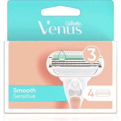 Gillette Venus Sensitive Smooth сменяеми глави 4 бр